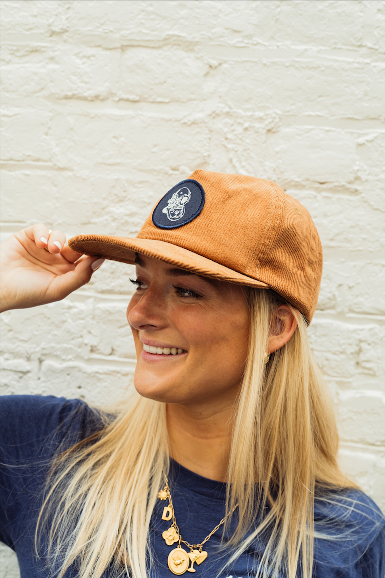 CORDUROY FLAT BRIM HAT
