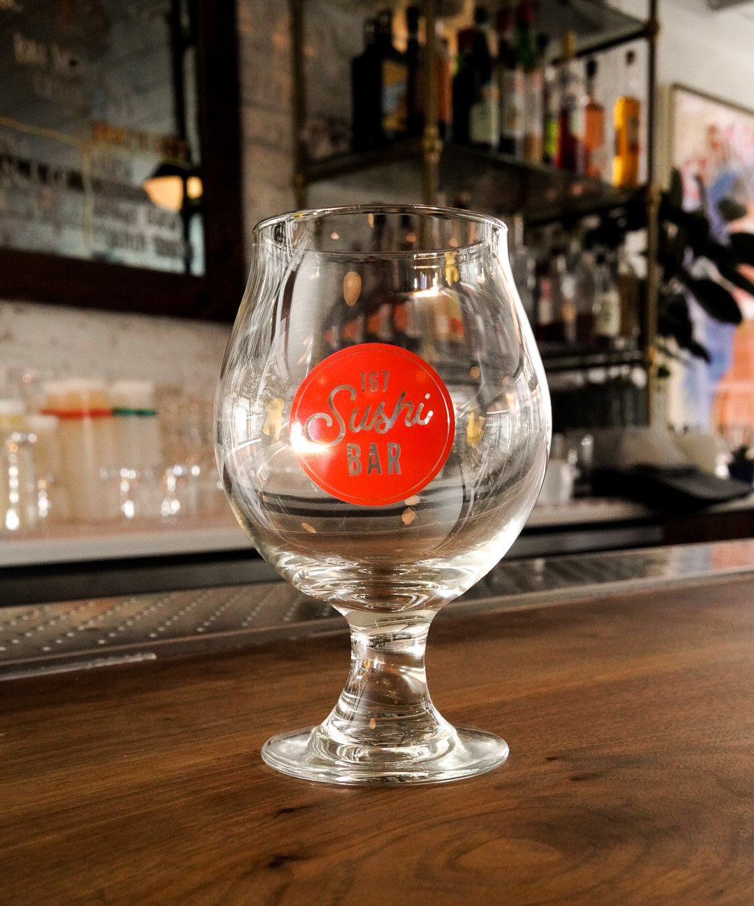 167 SUSHI BAR, TULIP GLASS