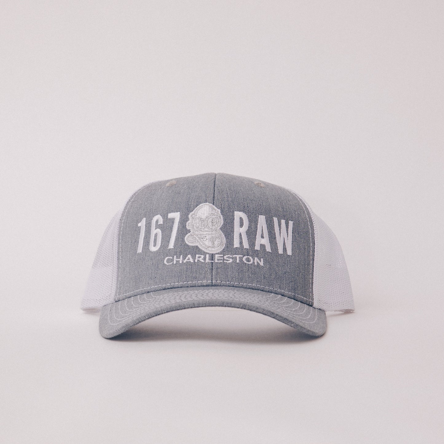 TRUCKER HAT – HEATHER GRAY