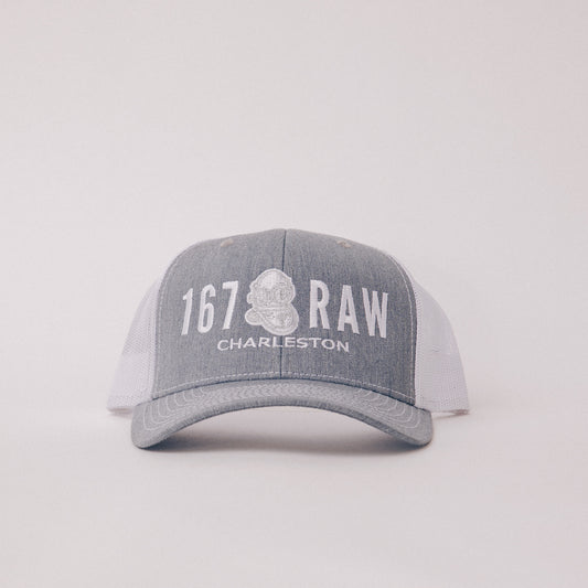 TRUCKER HAT – HEATHER GRAY