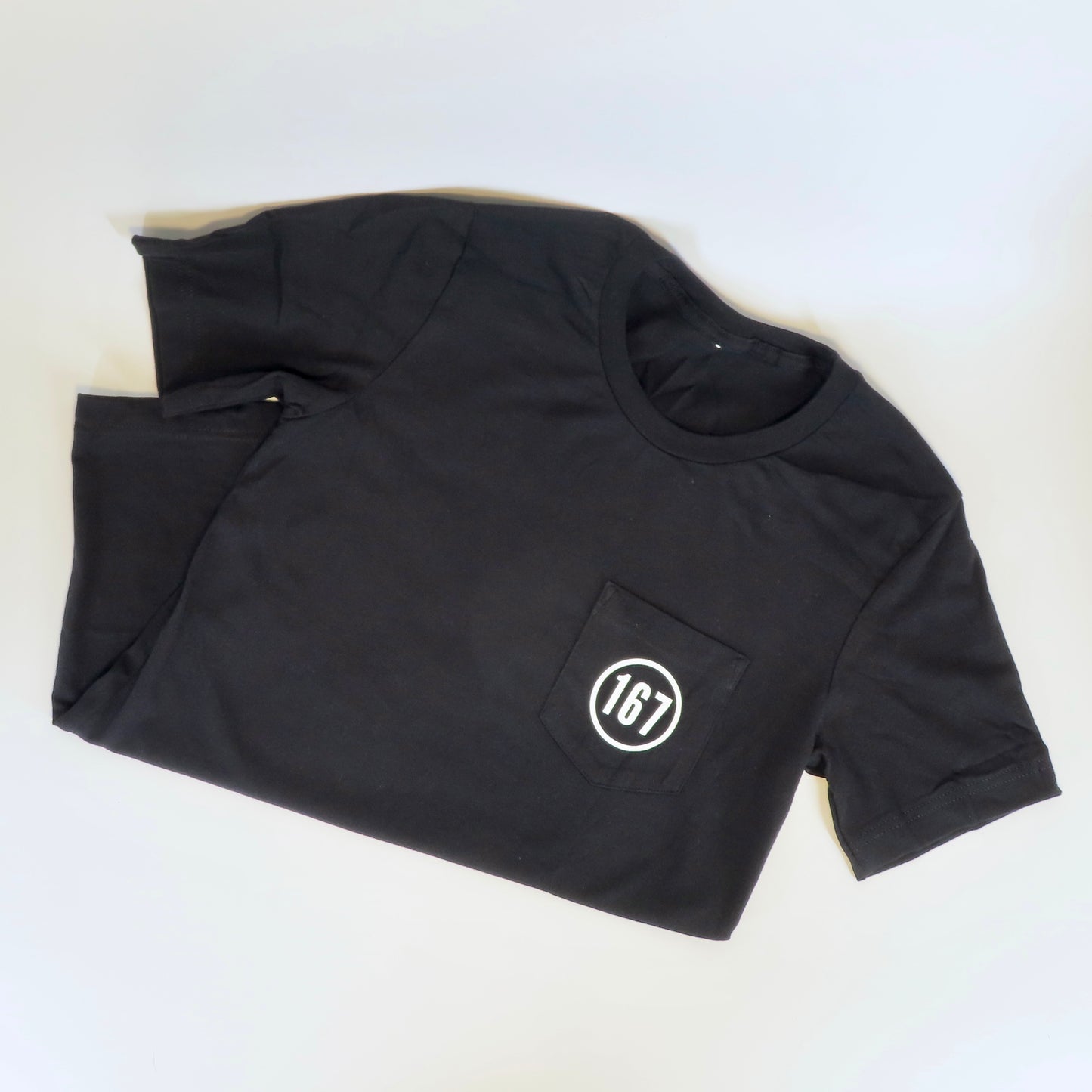 167 POCKET T-SHIRT - BLACK