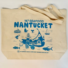 Load image into Gallery viewer, NANTUCKET CANVAS TOTE BAG
