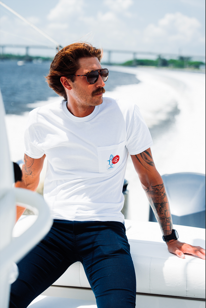 POCKET T-SHIRT - WHITE