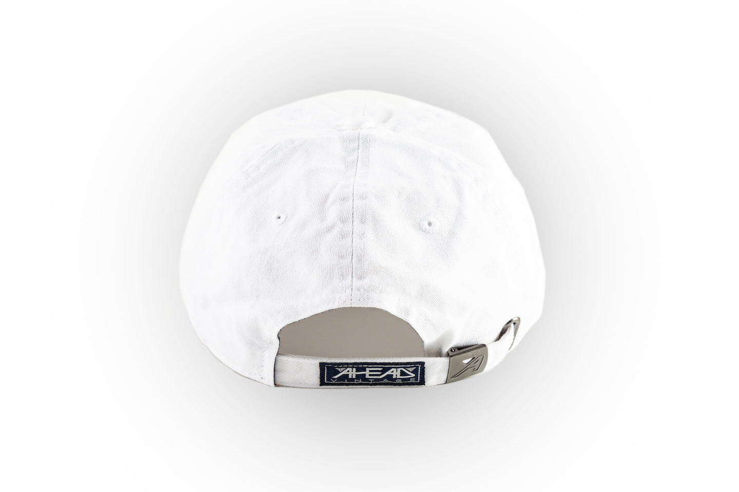 COTTON HAT WITH PATCH - WHITE