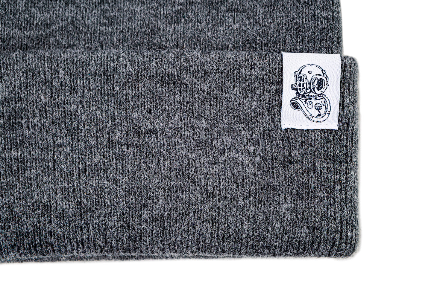 KNIT BEANIE – HEATHER GREY