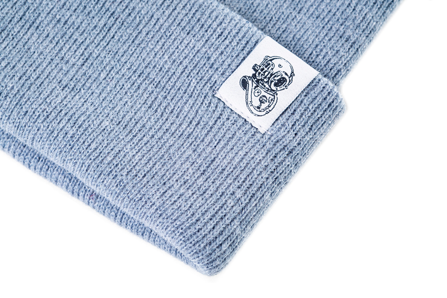 KNIT BEANIE – SLATE BLUE