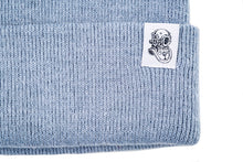 Load image into Gallery viewer, KNIT BEANIE – SLATE BLUE
