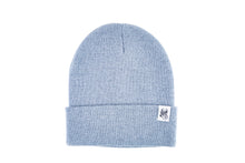 Load image into Gallery viewer, KNIT BEANIE – SLATE BLUE
